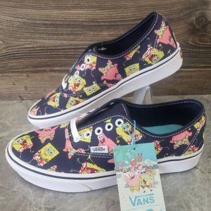 New Vans x Spongebob Comfycrush Authentic Alohabob Sneakers